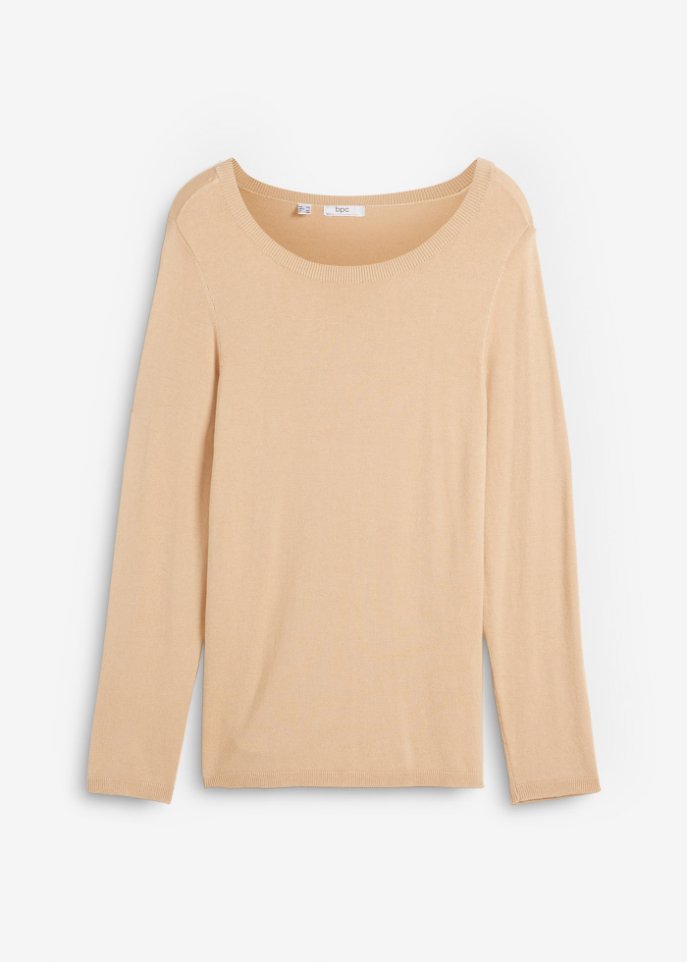 Feinstrickpullover, langarm