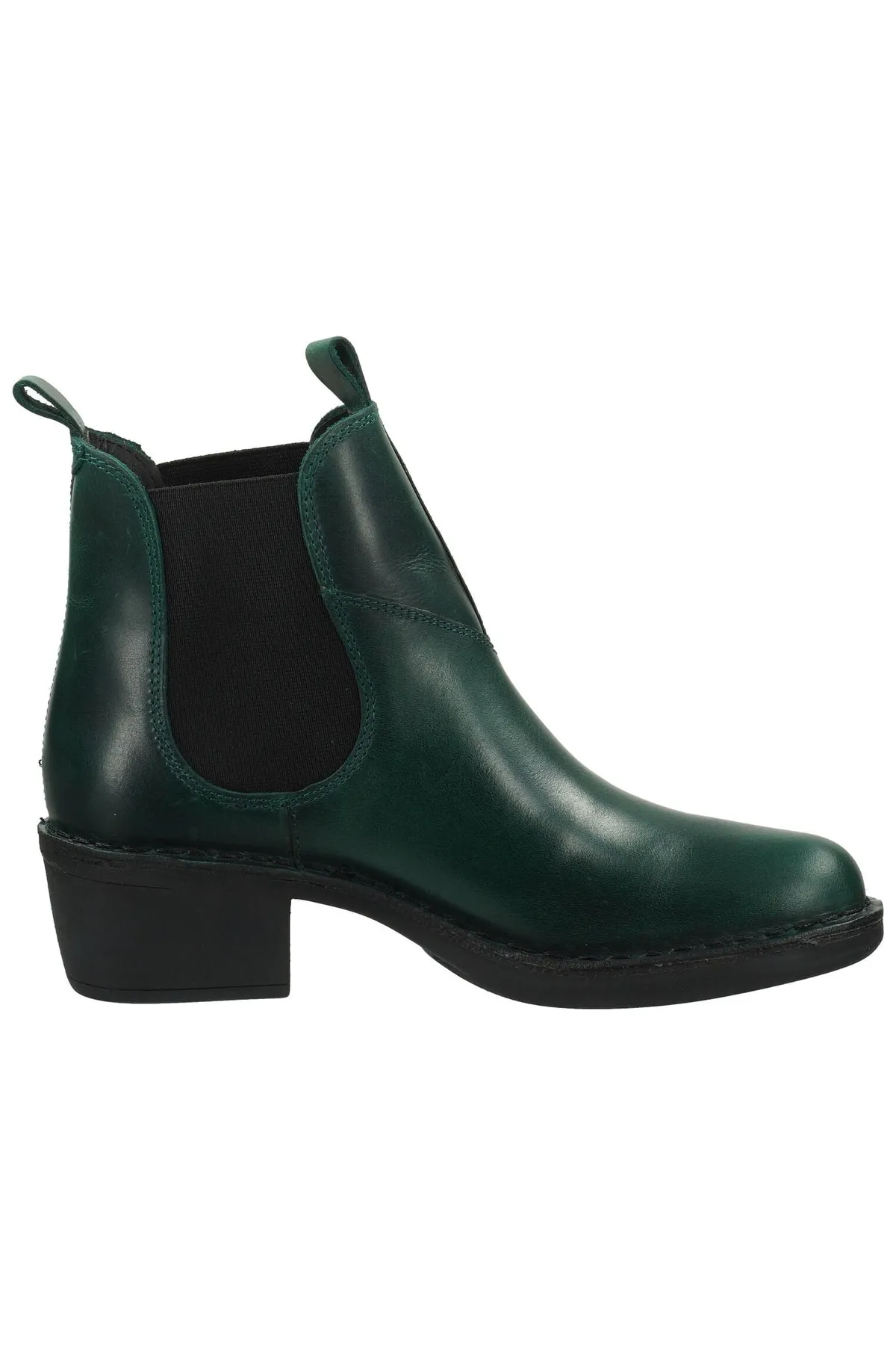 Fly London  Stiefelette - Grün - Blockabsatz