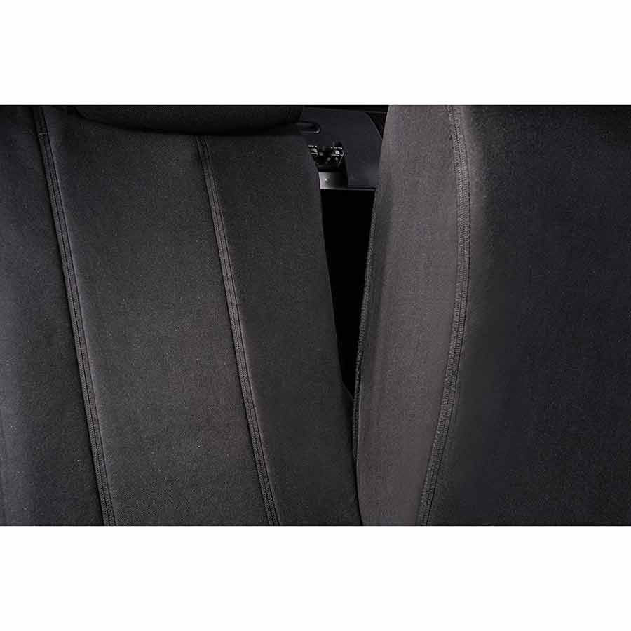 NORAUTO Sitzbezug-Komplettset 11-teilig für PKW´s, Design CERES, schwarz - ATU
