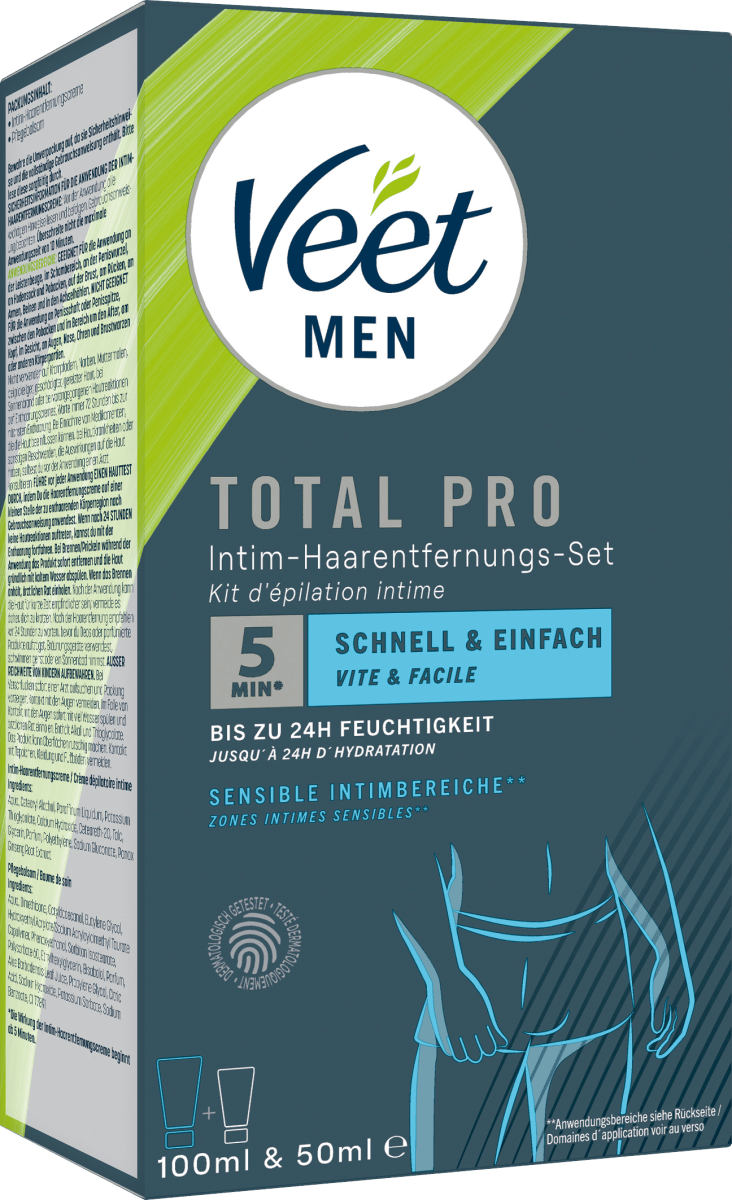 Haarentfernungsset Intimbereich (Creme + Pflegebalsam), 1 St