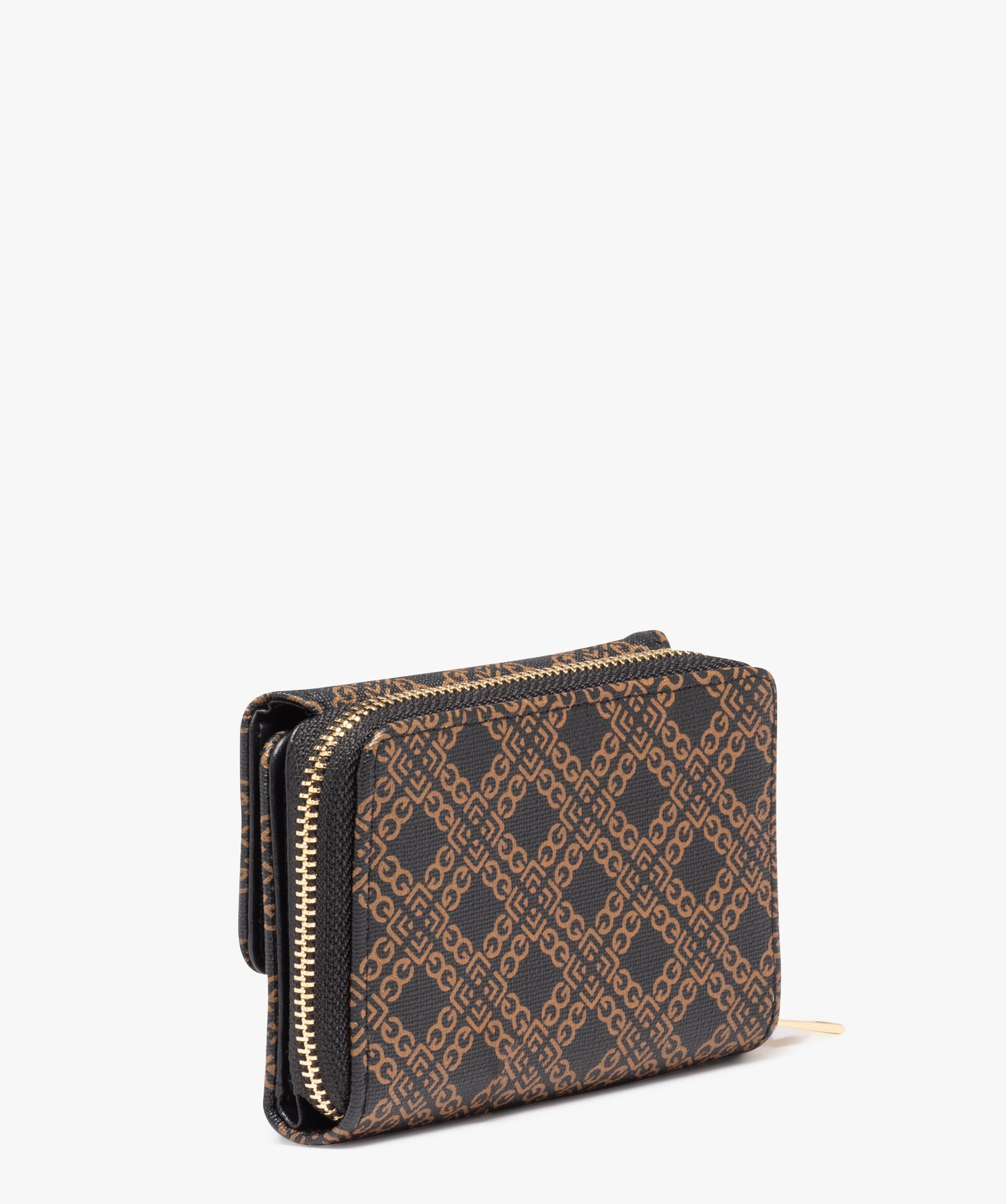 Porte-monnaie imprimé femme noir | GEMO