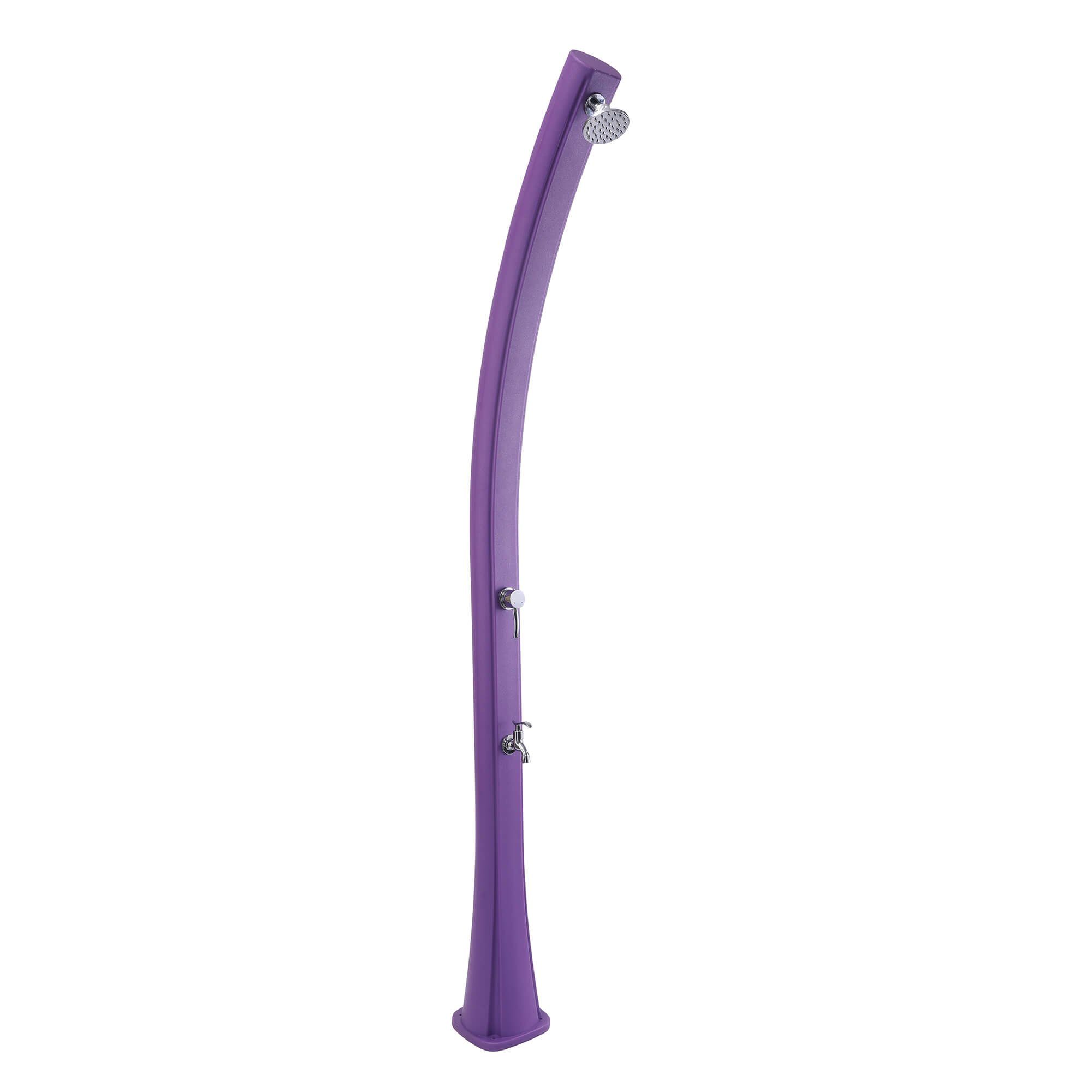 SUMMER FUN Solardusche Solar Dusche 25L violett (Komplett-Set)