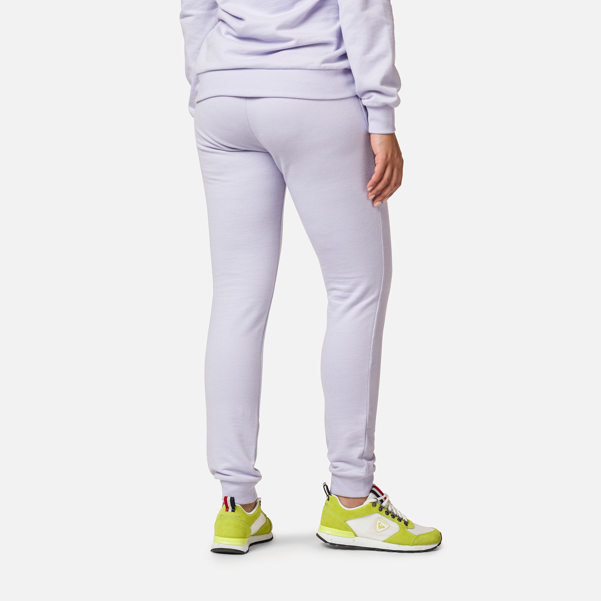 Pantalon en coton logo femme