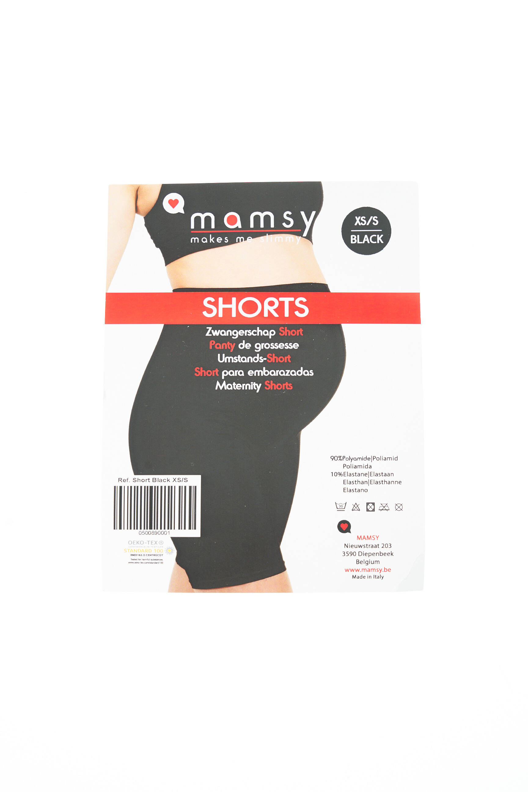 Mamsy Lingerie Maternite Femme couleur noir