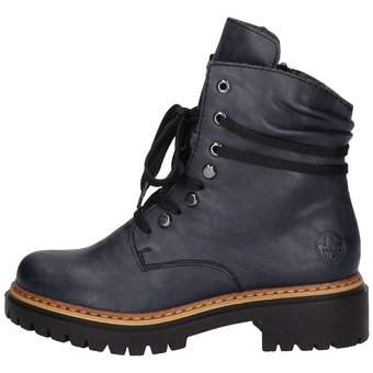 Rieker Schnür Boots in blau