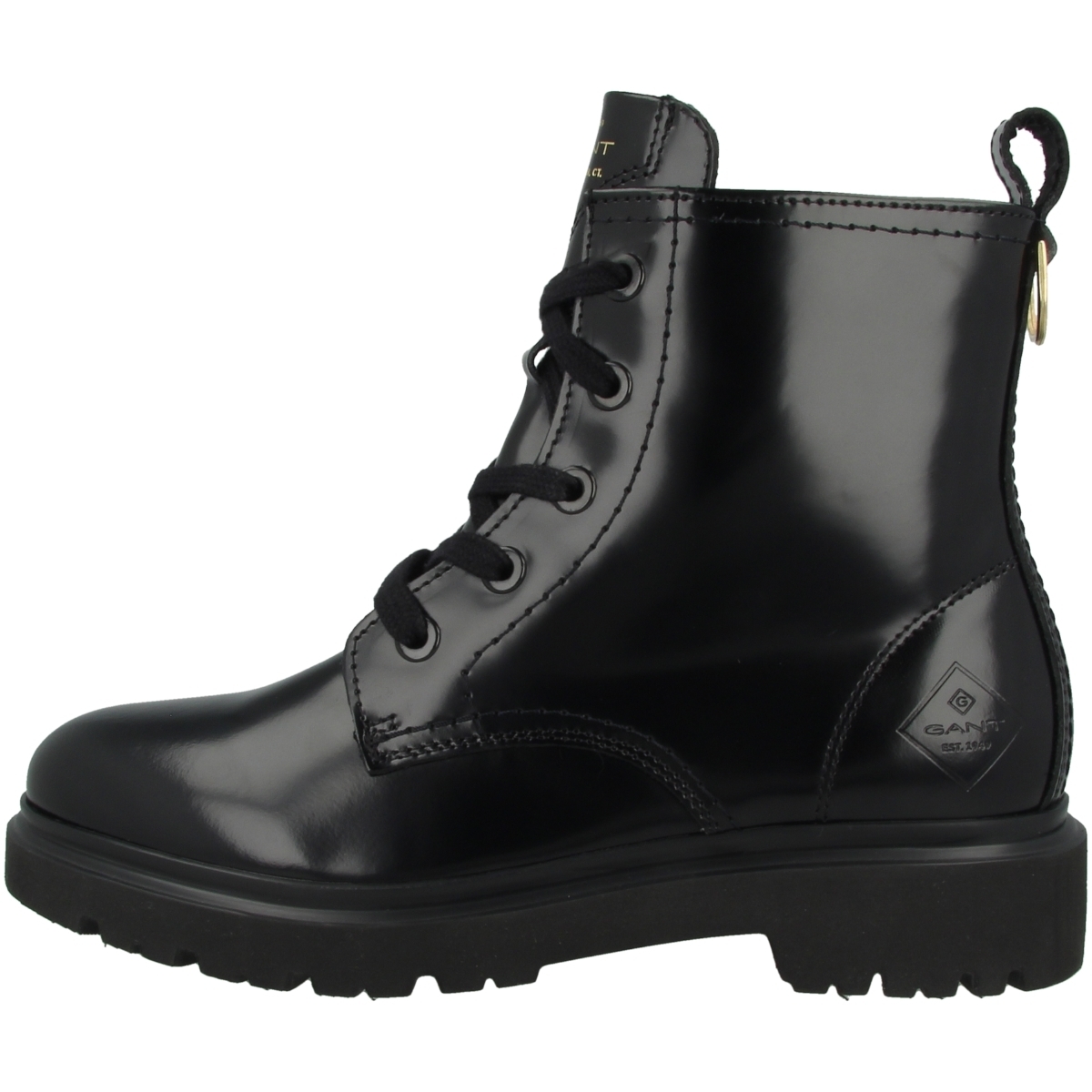 Gant Malinca Schnürboots schwarz