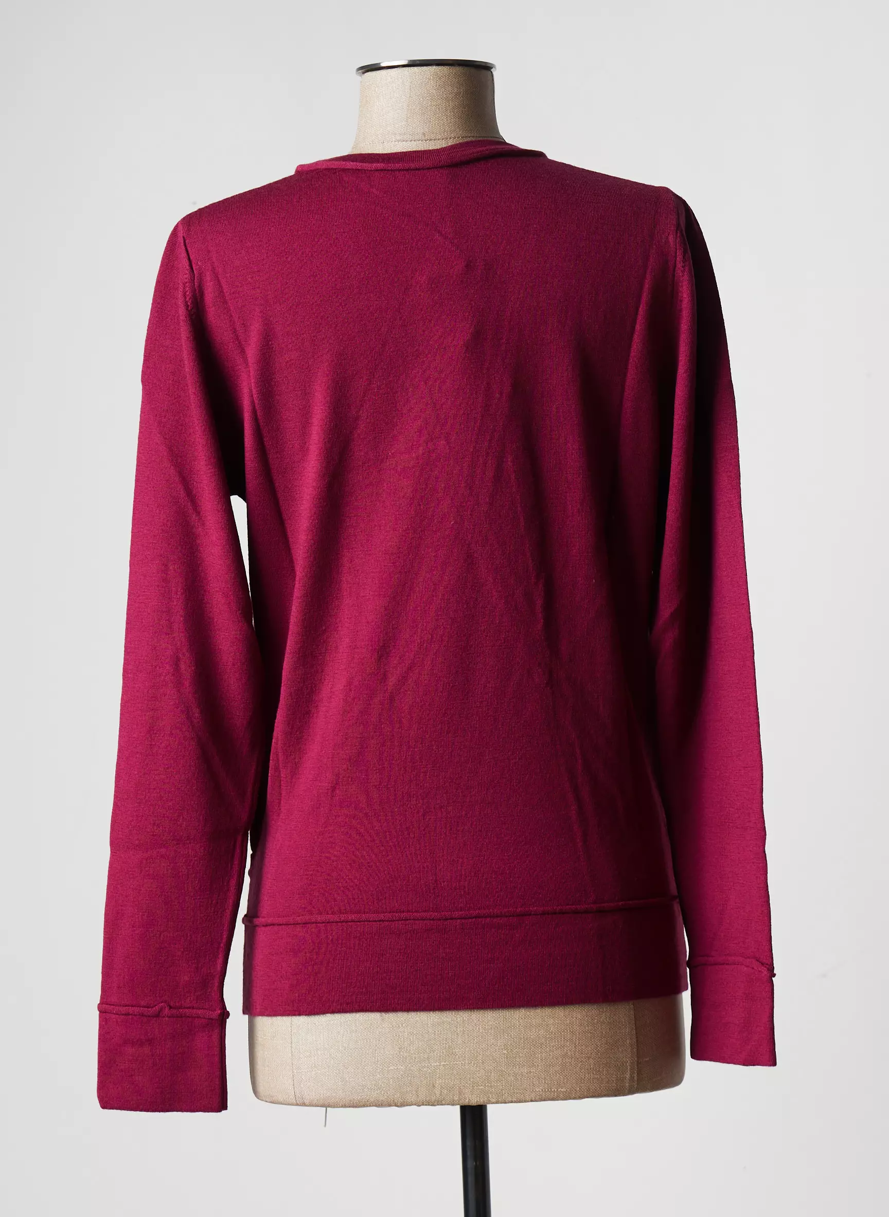 Stefan Green Pulls Femme couleur rouge