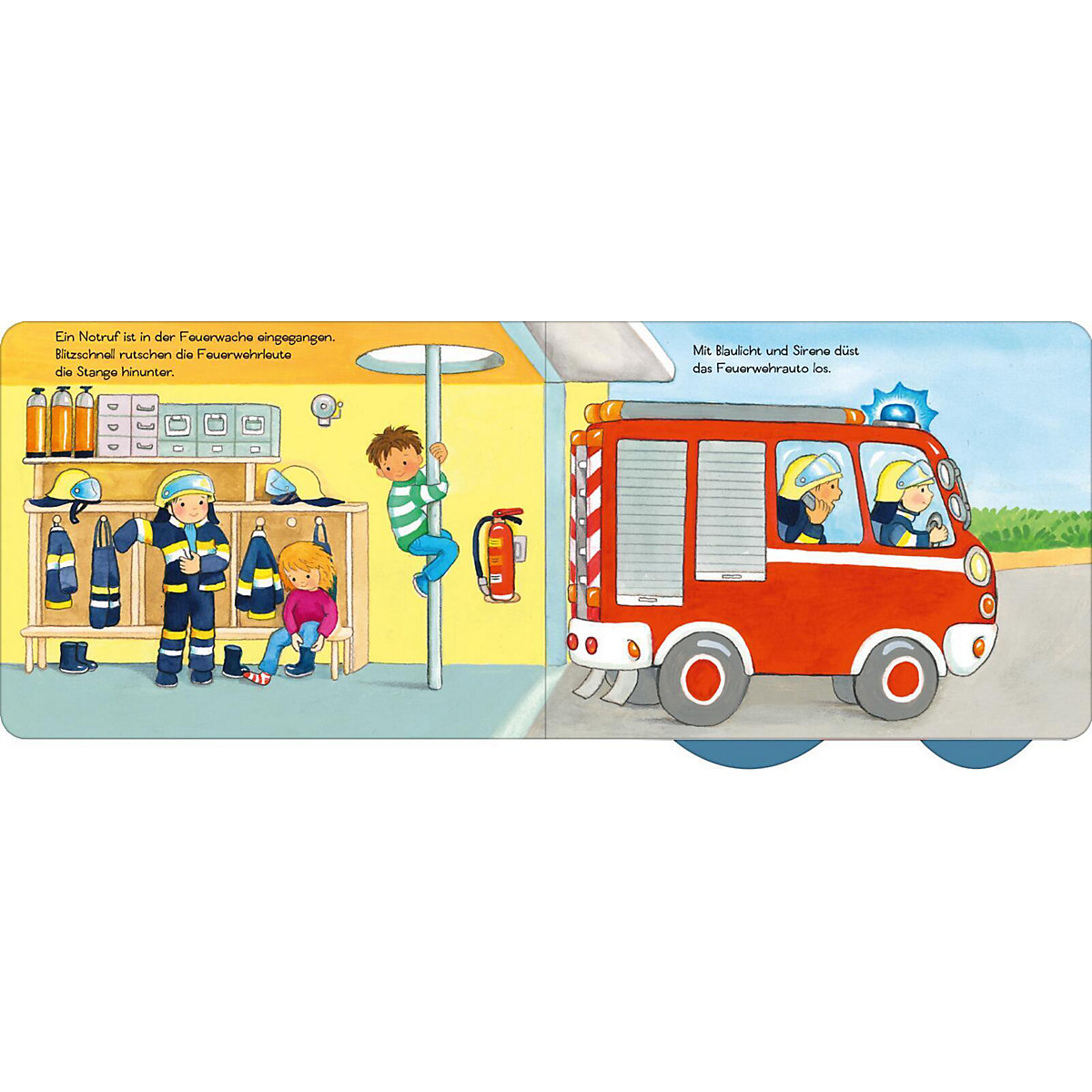 Tatütata, kleine Feuerwehr!