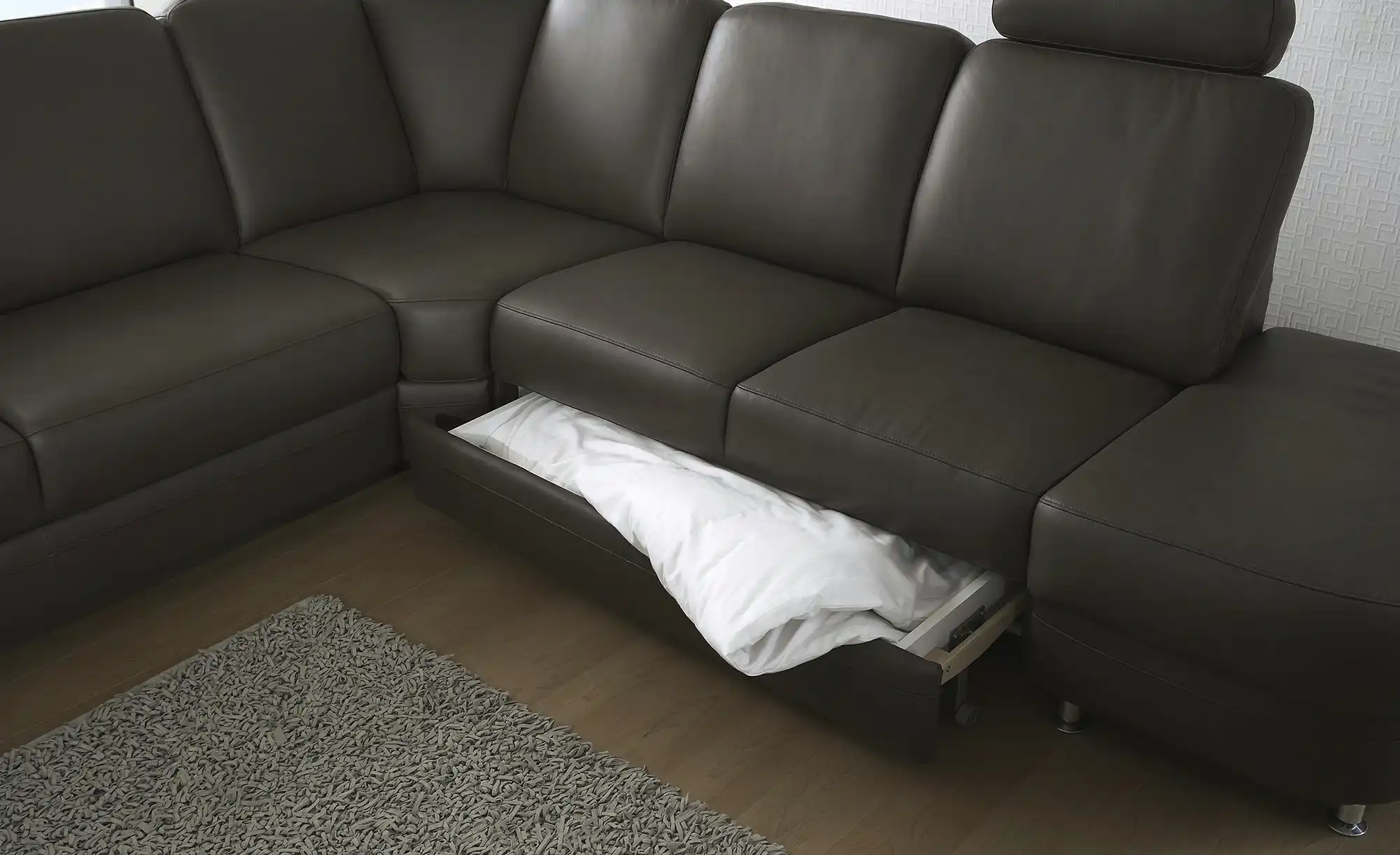 Kollektion Kraft Ecksofa aus Leder Ole