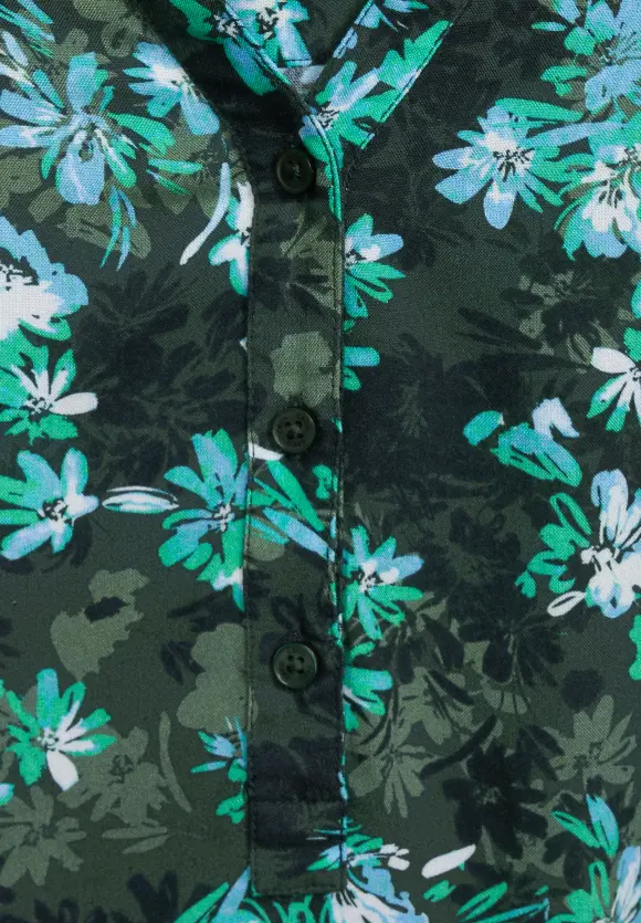 CECIL Viskose Blumenprint Bluse