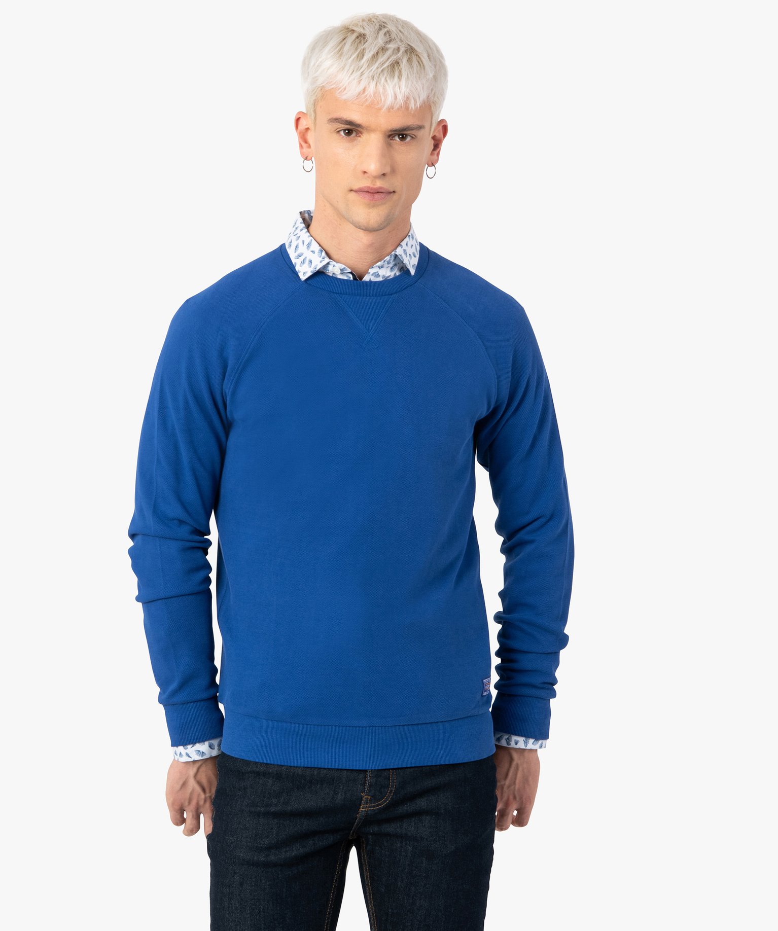 Sweat homme en maille piquée | GEMO