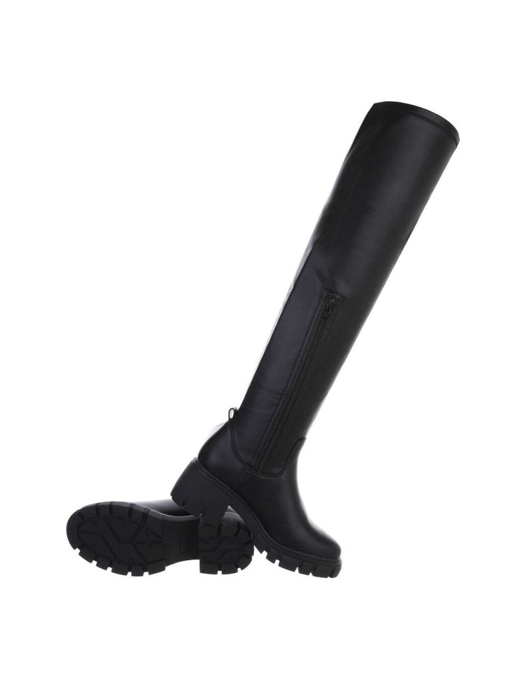 Ital-Design Stiefel in Schwarz günstig kaufen
