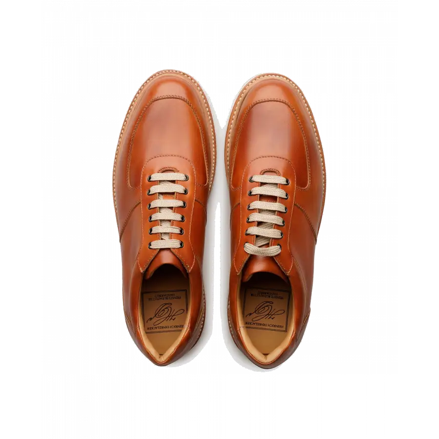 Heinrich Dinkelacker - Sneaker low LONDON TC Toscana calf - beige