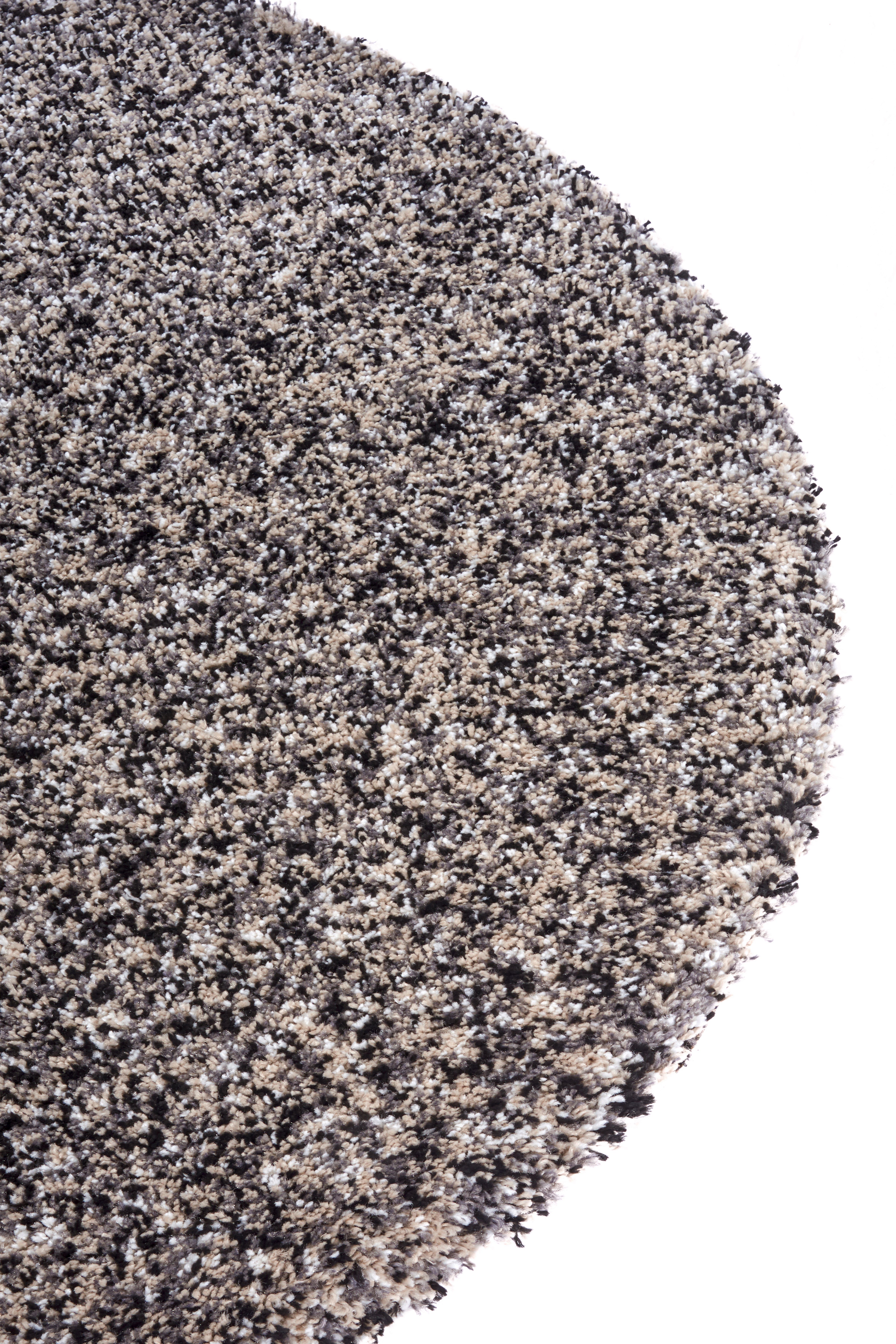 Hochflor-Teppich Shag, HANSE Home, rund, Höhe: 35 mm, Hochflor, Shaggy, pflegeleicht, flauschig, weich, modern, Wohnzimmer