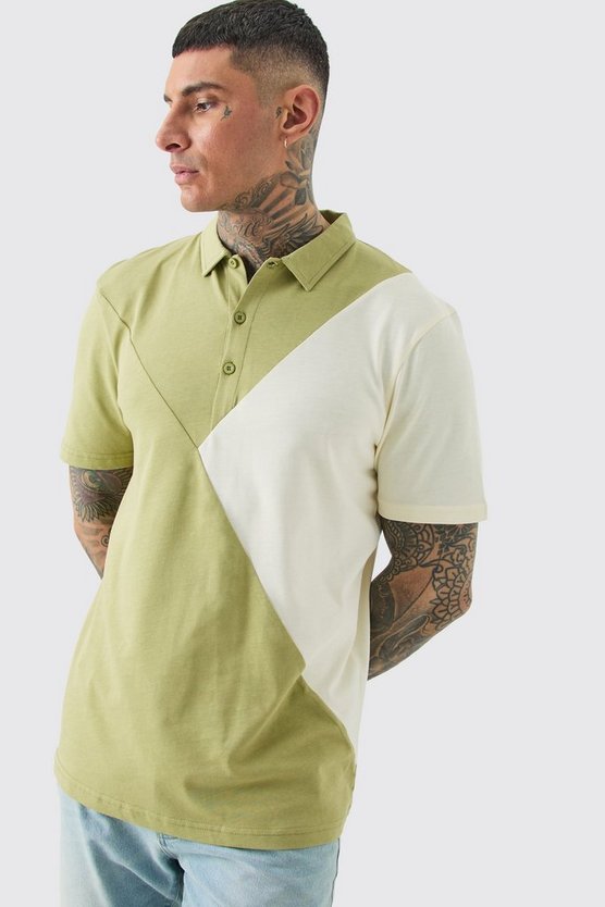 Tall Colorblock Poloshirt