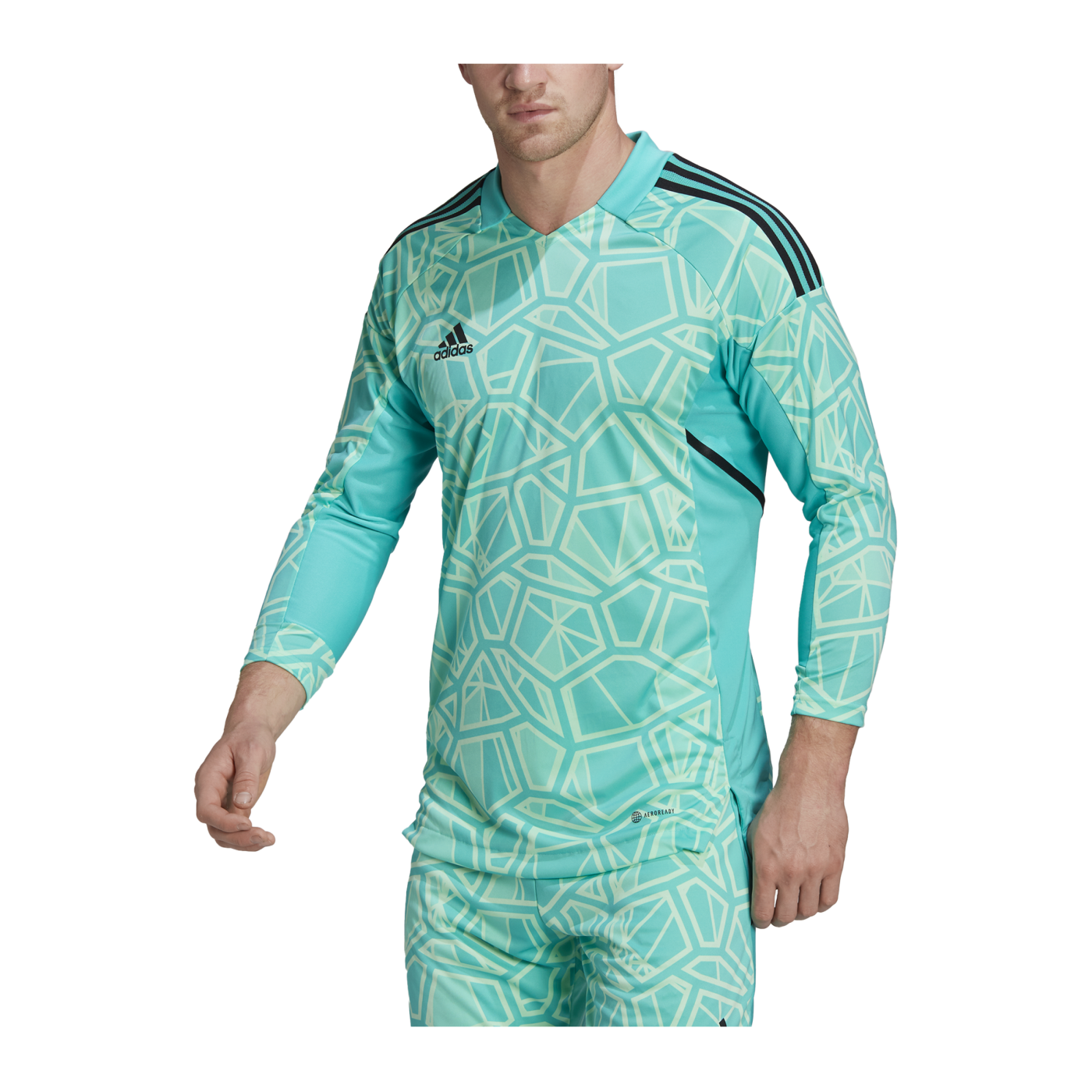 adidas Condivo 22 Torwarttrikot langarm Türkis
