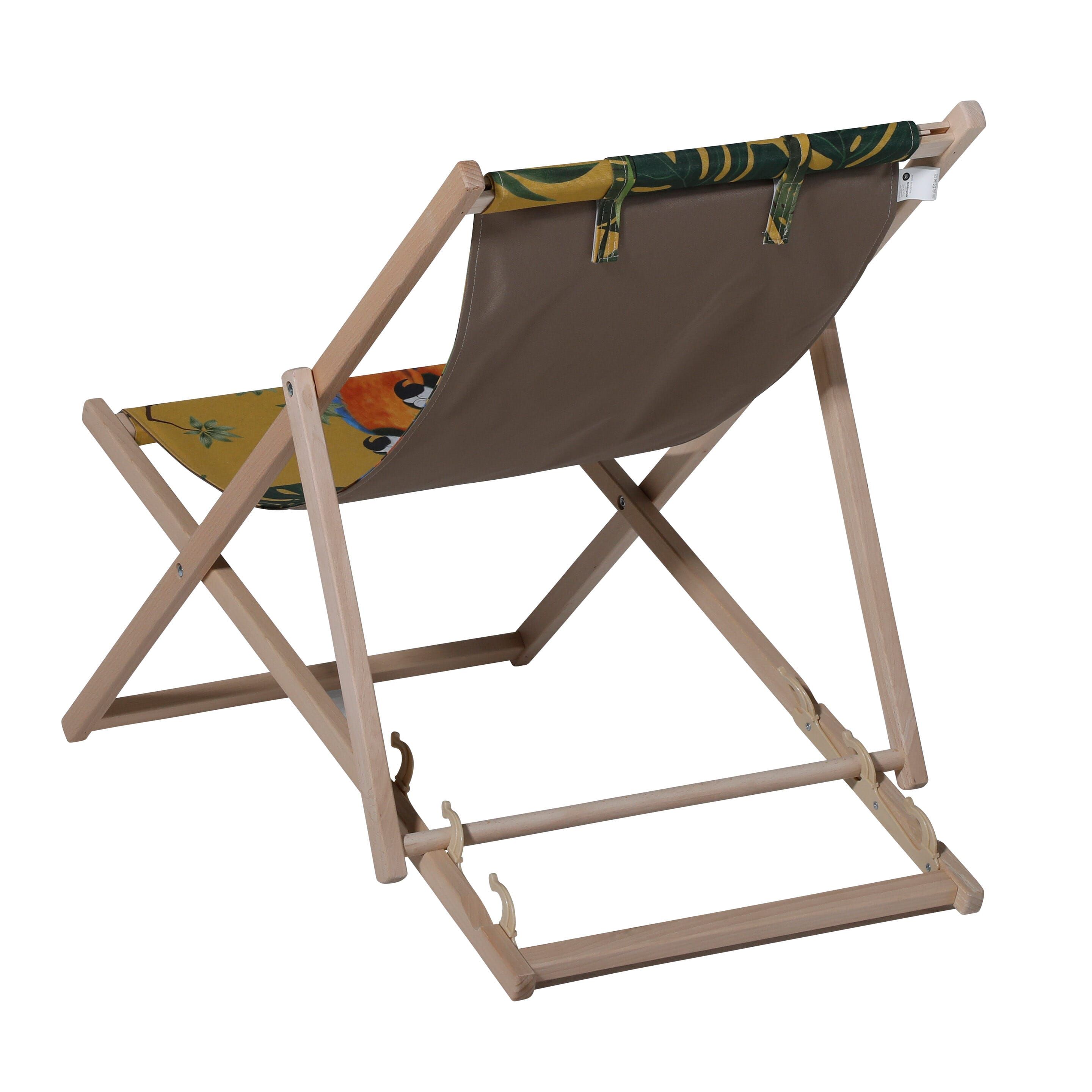 Madison Riff Gelb 90x55x87 Strandstühle