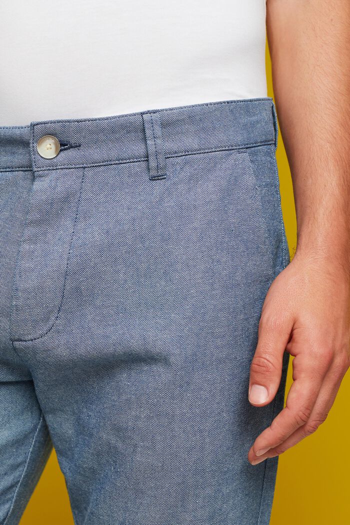 Strukturierte Chino, 100 % Baumwolle