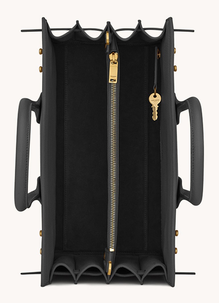 Saint Laurent Sac de Jour smidig liten håndveske i kalveskinn