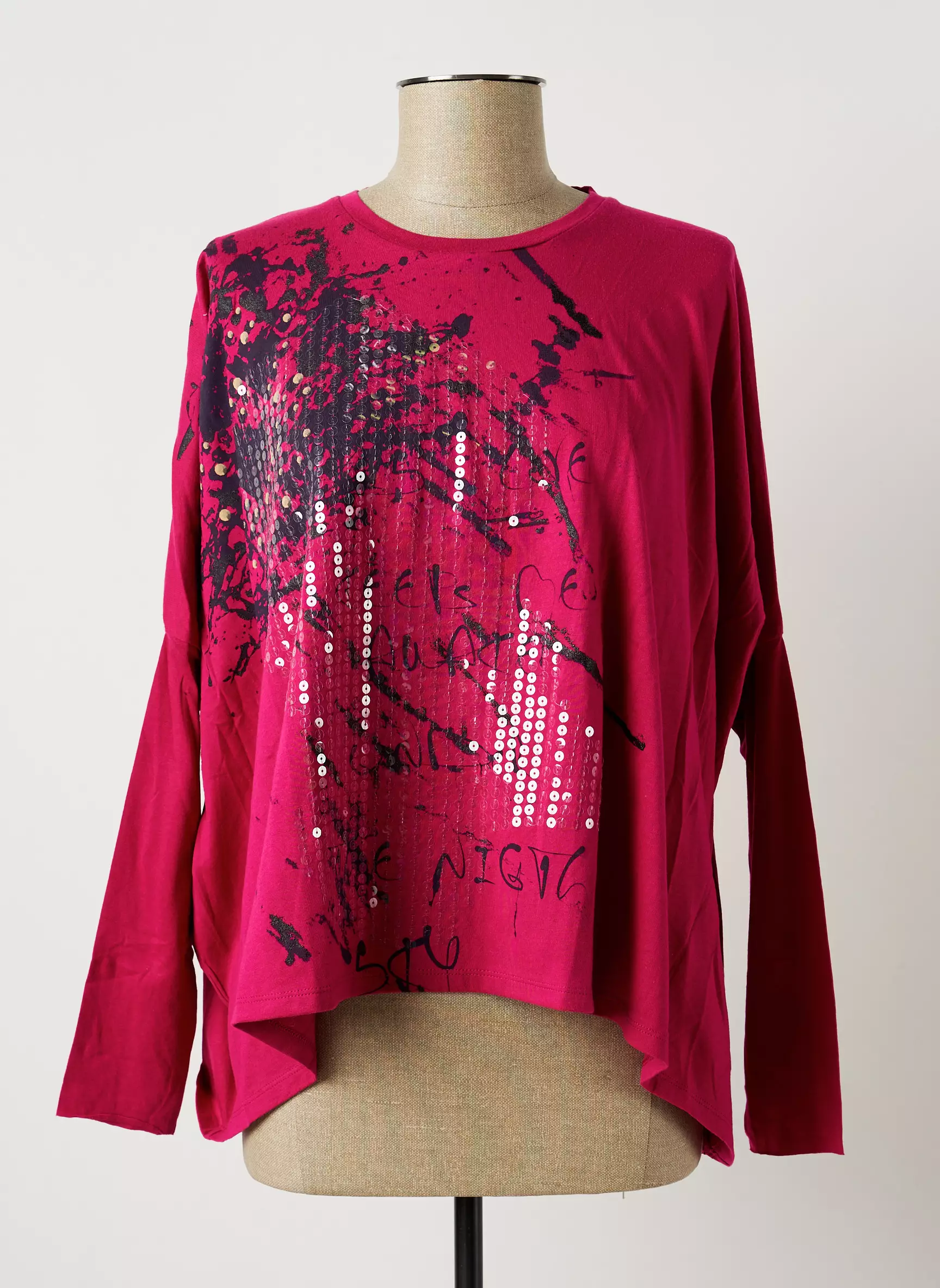 Sisley Tshirts Femme couleur rose
