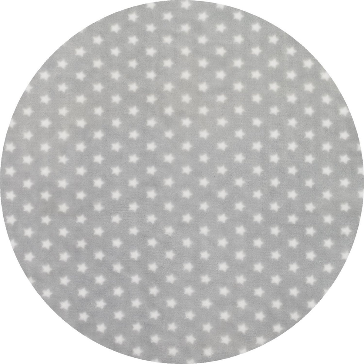 Babydecke mit UV-Schutz, Microfaser, Stars silber, 75 x 100 cm