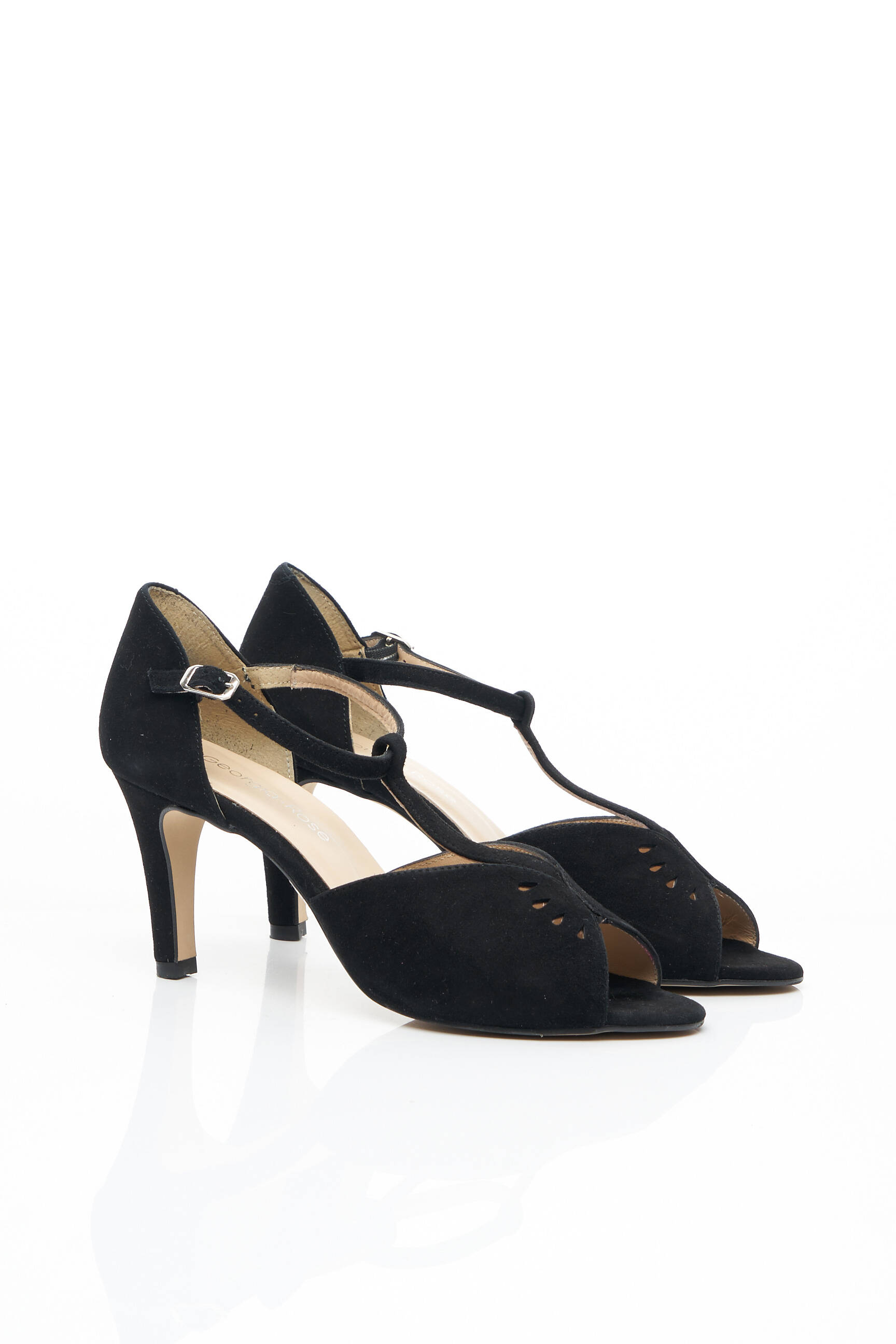 Georgia Rose Sandales Nu Pieds Femme couleur noir