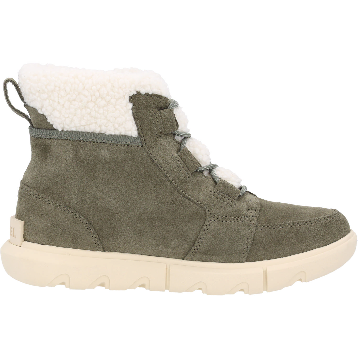 Sorel Explorer Next Carnival WP 2058891, Schnürstiefel, Damen, Grün (bleached ceramic)