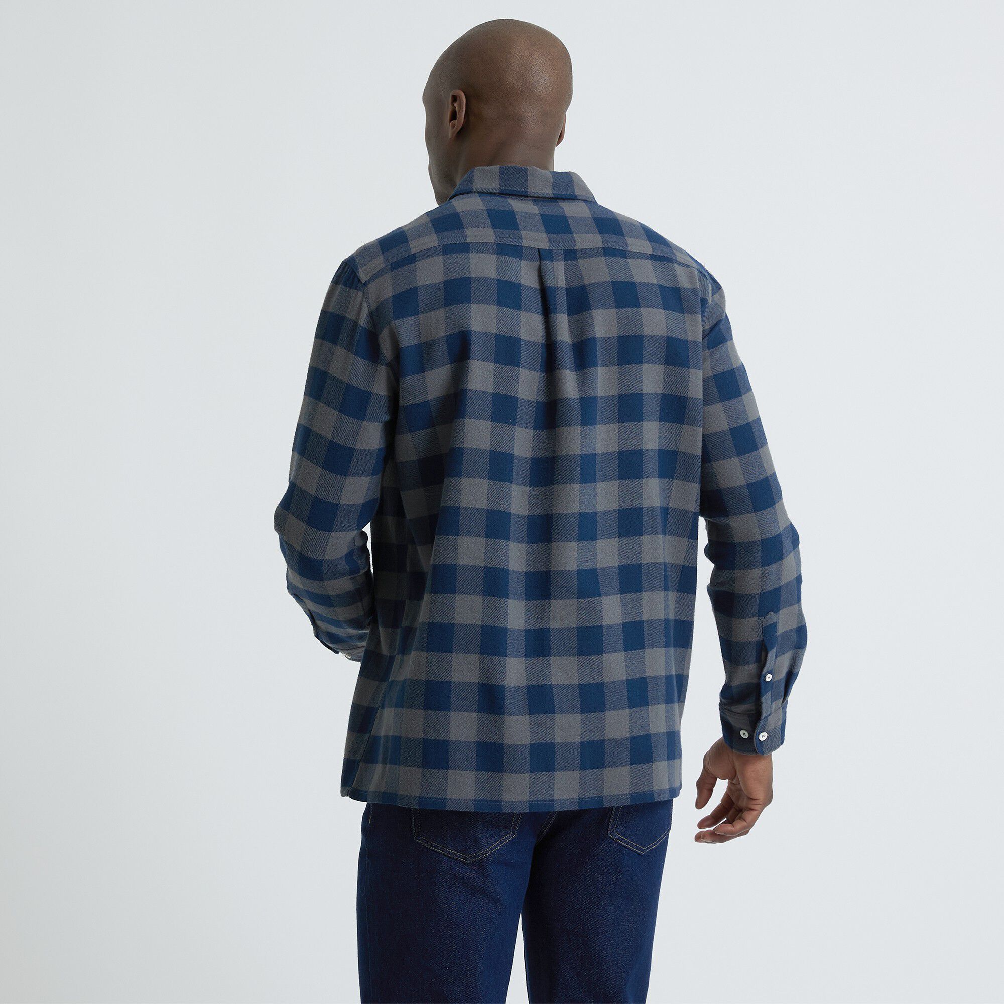 Chemise carreaux écossais flanelle