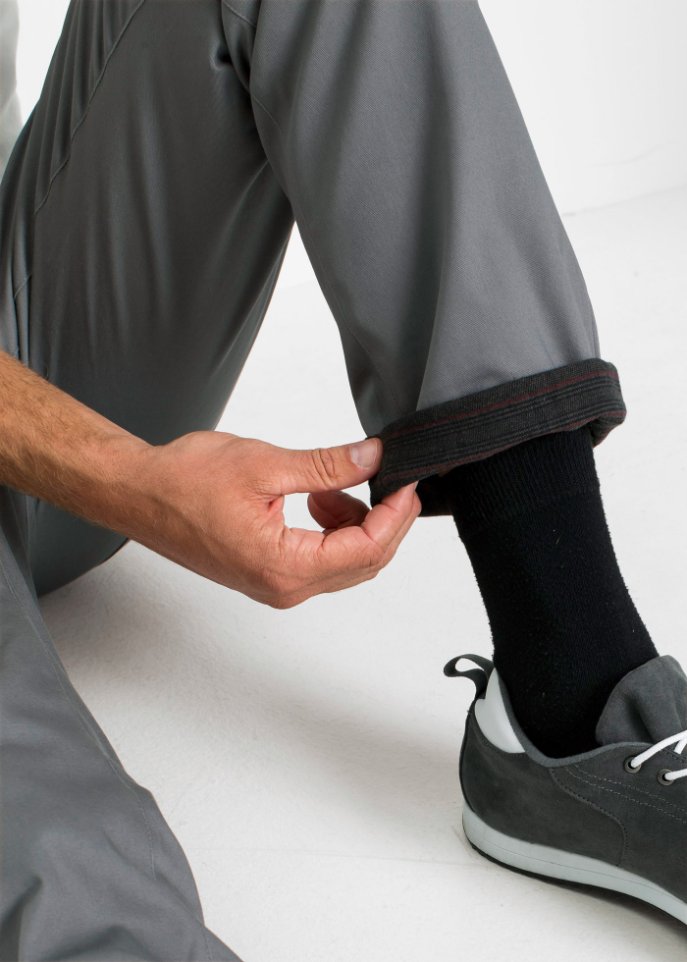 Regular Fit Stretch-Thermohose, Straight