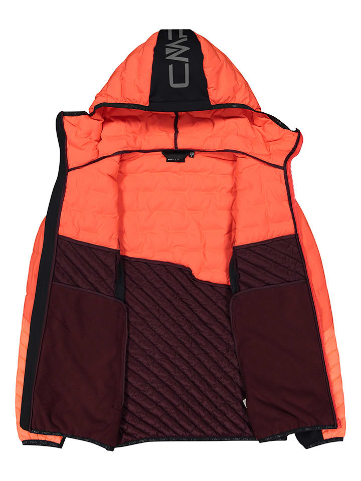 CMP Hybridjacke in Orange/ Bordeaux günstig kaufen