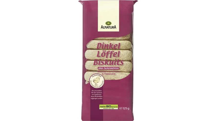 Alnatura Bio Dinkel Löffelbiskuits 125 g