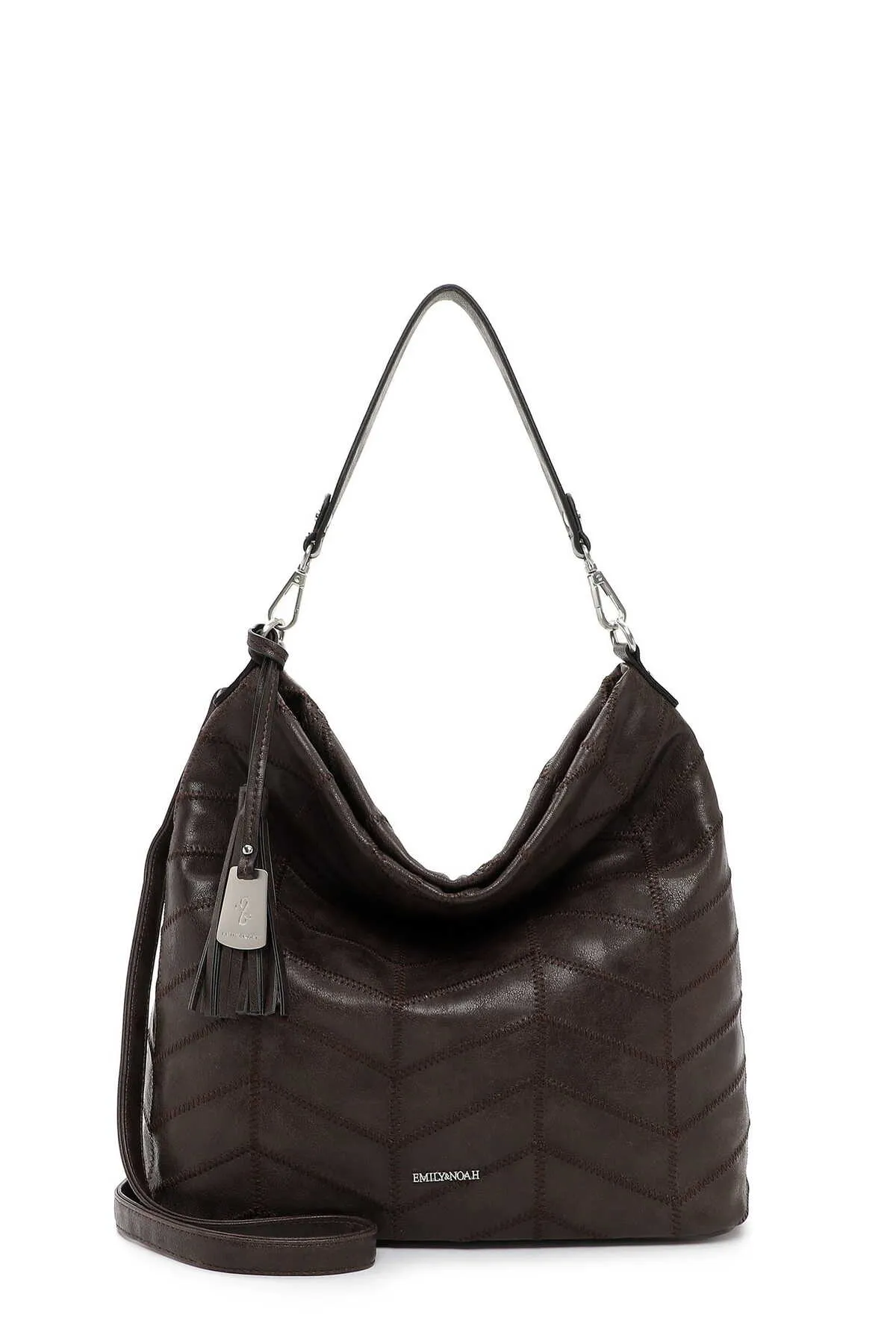 Emily & Noah  Handtasche - Braun - Unifarben