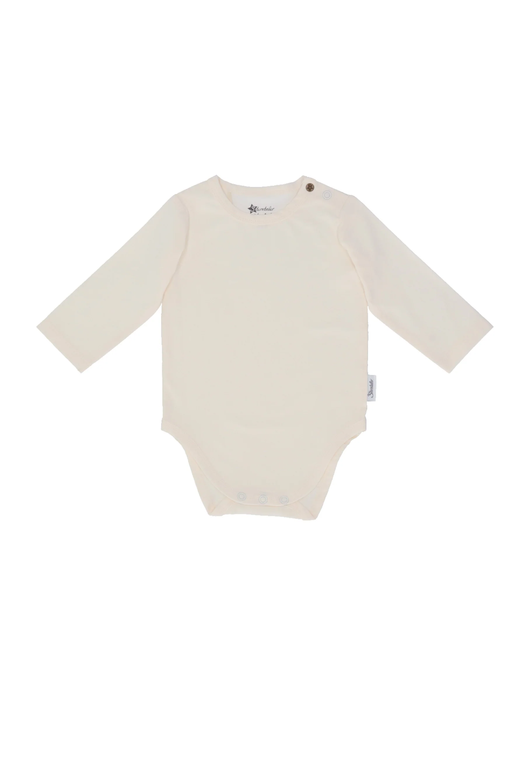 Baby Strampler aus Nicki, Motiv Elefant Eddy, Grau