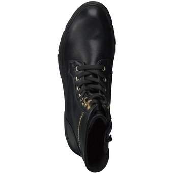 s.Oliver Schnürstiefelette in schwarz