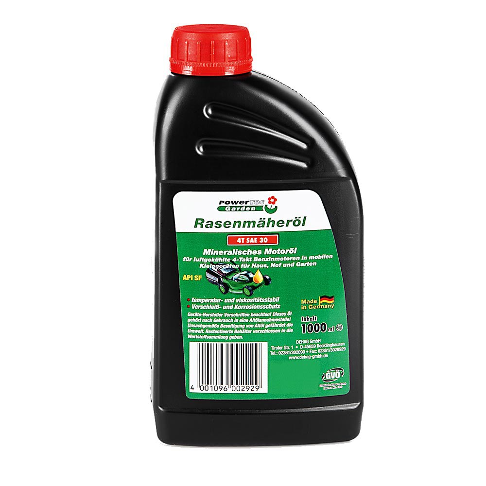 Powertec Garden Rasenmäheröl, 1 Liter