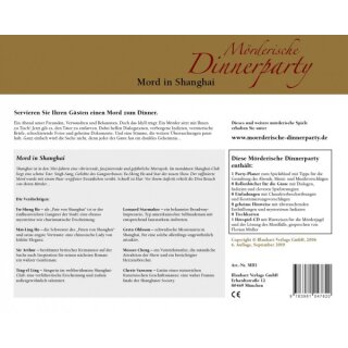 Mörderische Dinnerparty – Mord in Shanghai (DE)