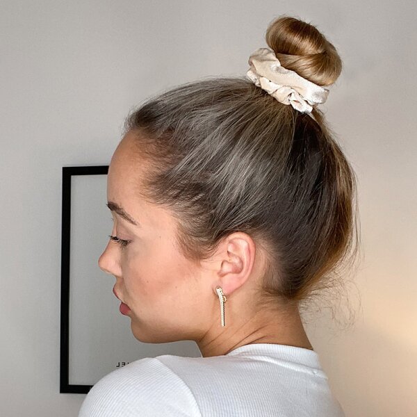 Bellody Original Scrunchies Champagne Beige Haargummi