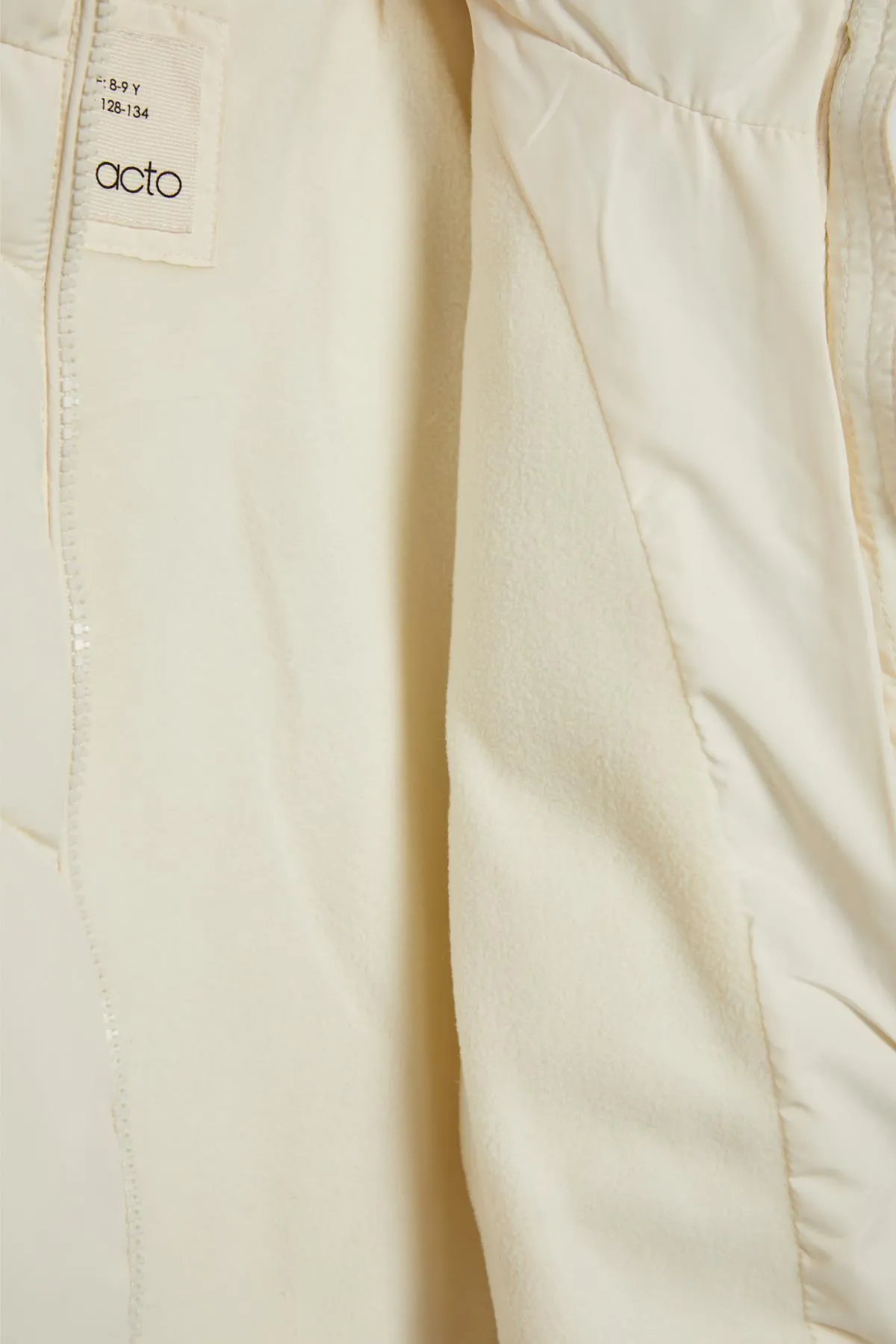 DeFacto  Wasserabweisende, mit Fleece gefütterte Pufferjacke für Mädchen mit Stehkragen A0836a823au