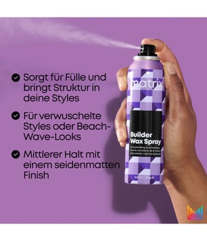 Matrix Styling Builder Wax Spray Haarspray-250 ml