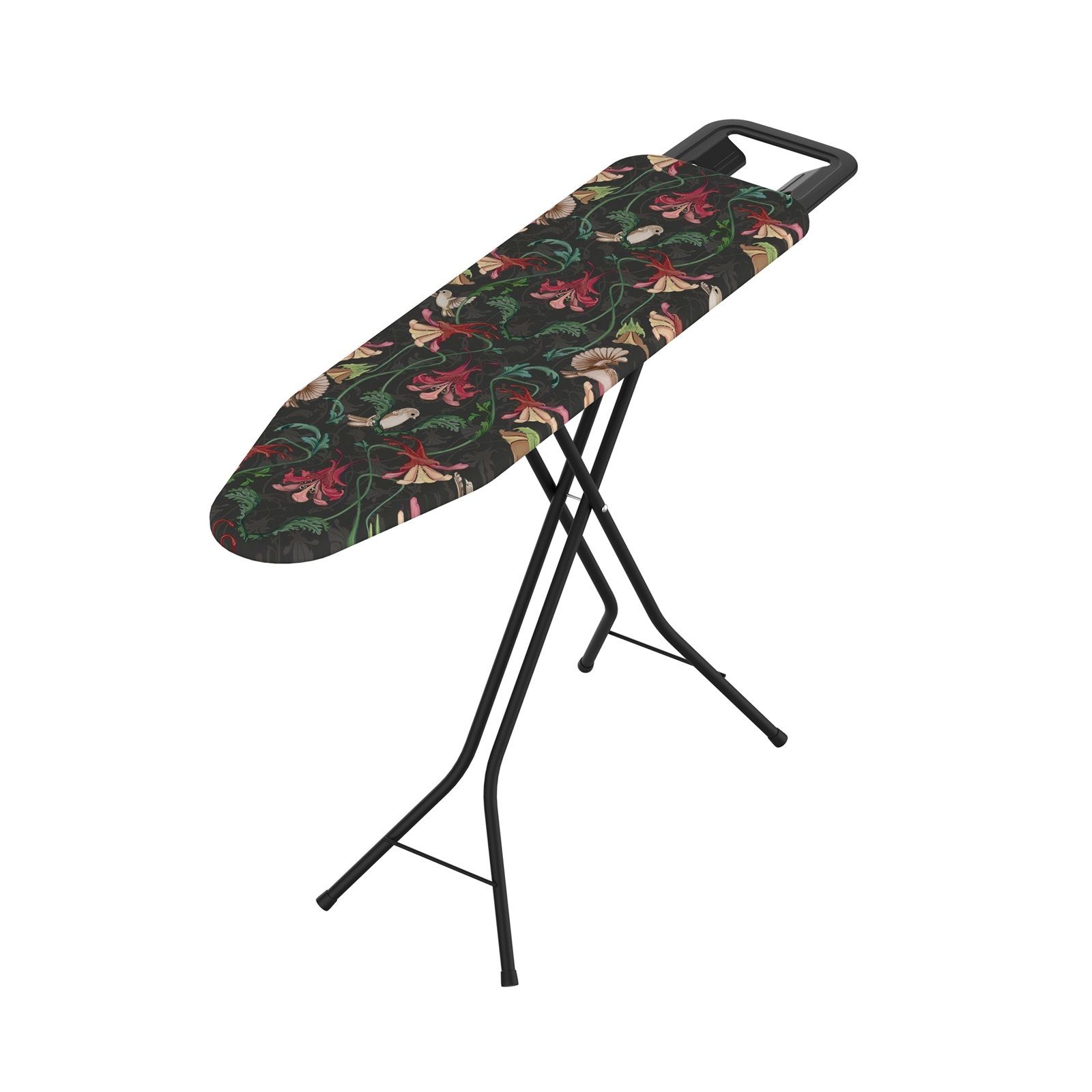 HTI-Living Bügelbrett Bügelbrett Birte Schwarz, Bügelfläche 108x32 cm, 100% Baumwolle