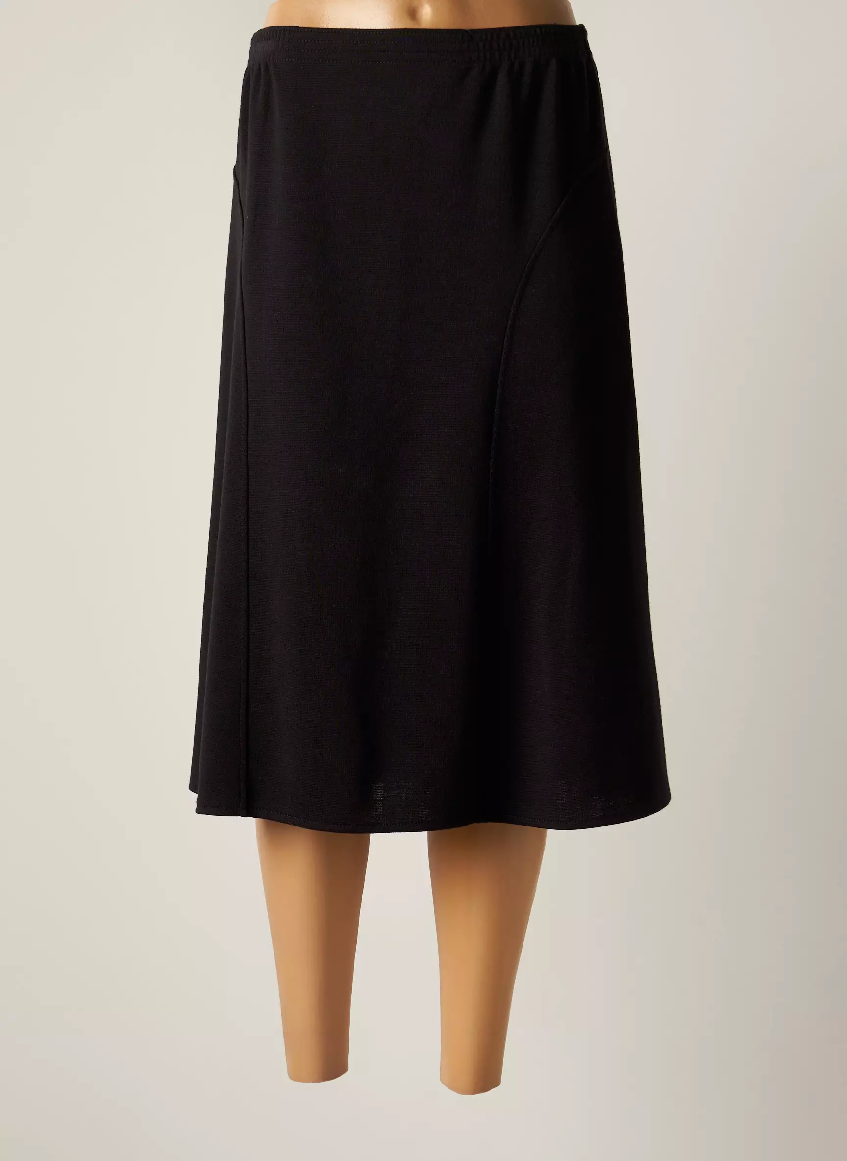 Griffon Jupes Mi Longues Femme couleur noir