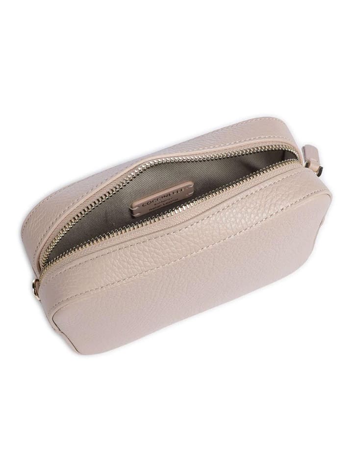 COCCINELLE Leder-Umhängetasche in Creme - (B)19 x (H)13 x (T)6 cm günstig kaufen onesize