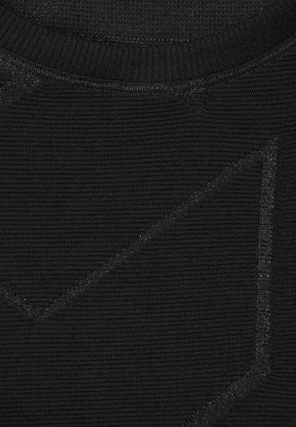 CECIL Ottomanshirt mit Glitzer