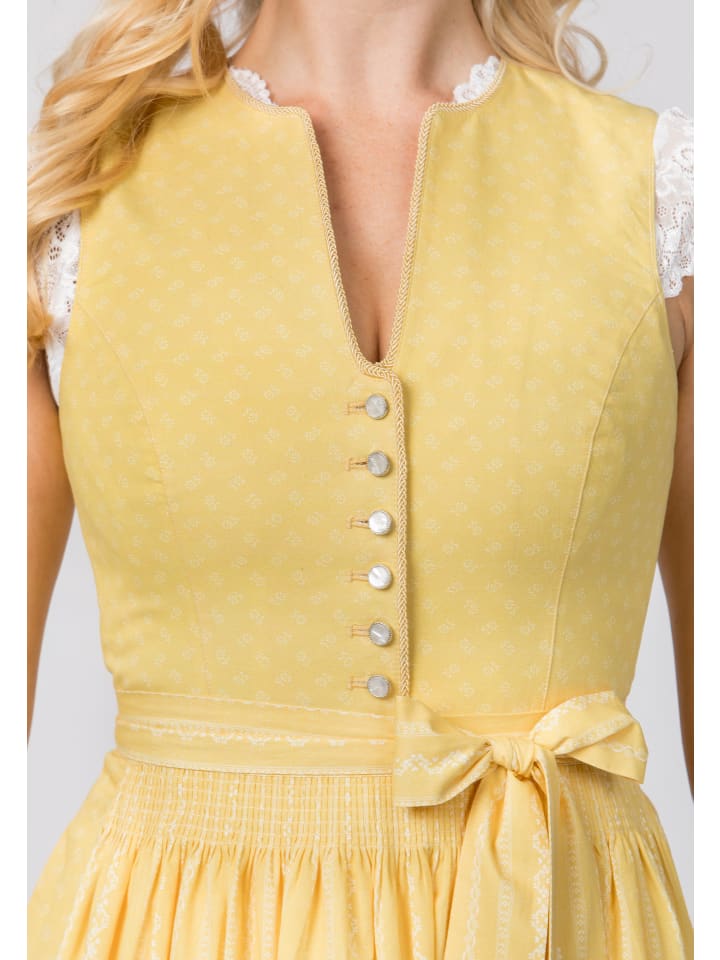 Stockerpoint Stockerpoint Dirndl Fina in gelb günstig kaufen