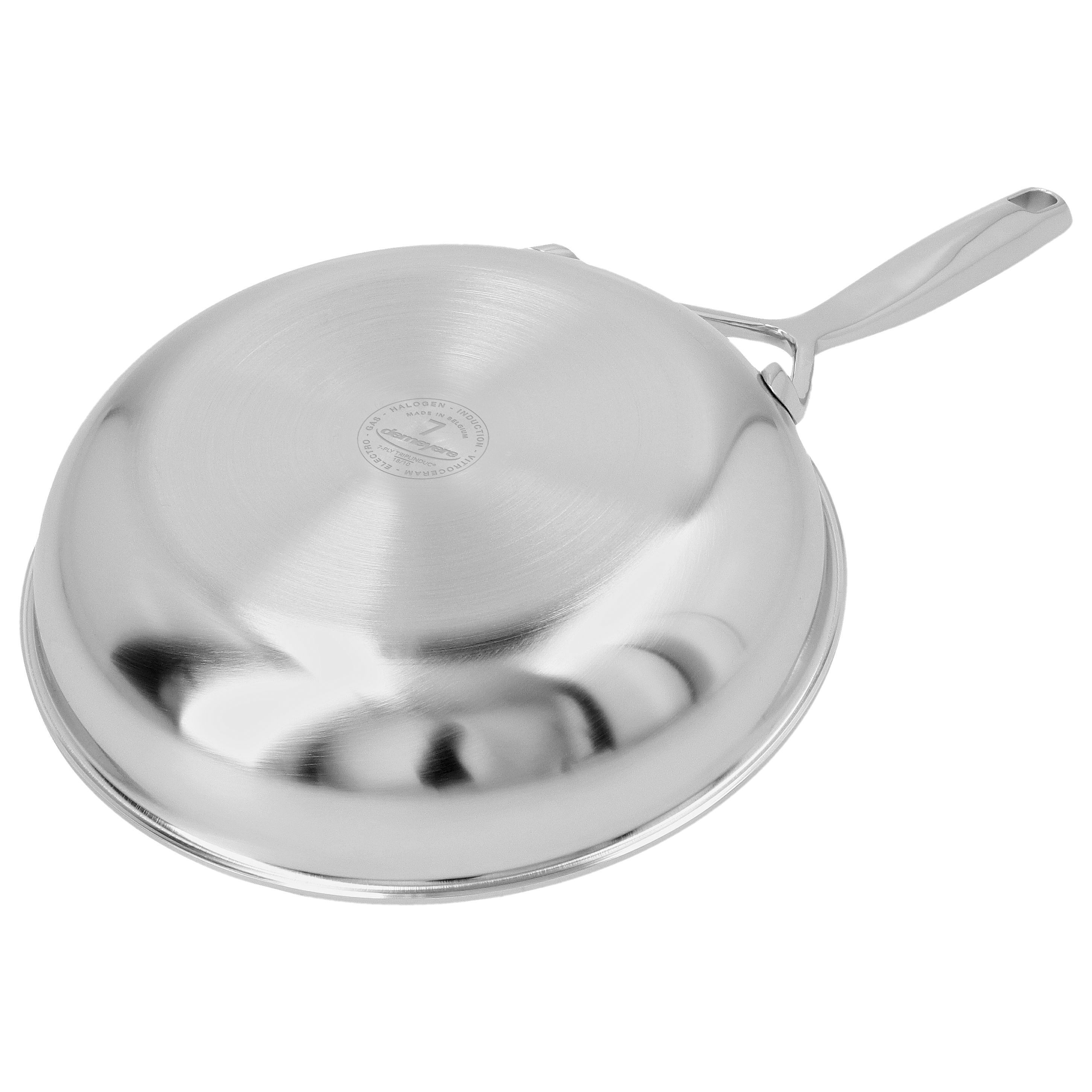 Bratpfanne 20 cm, 18/10 Edelstahl, Silber
