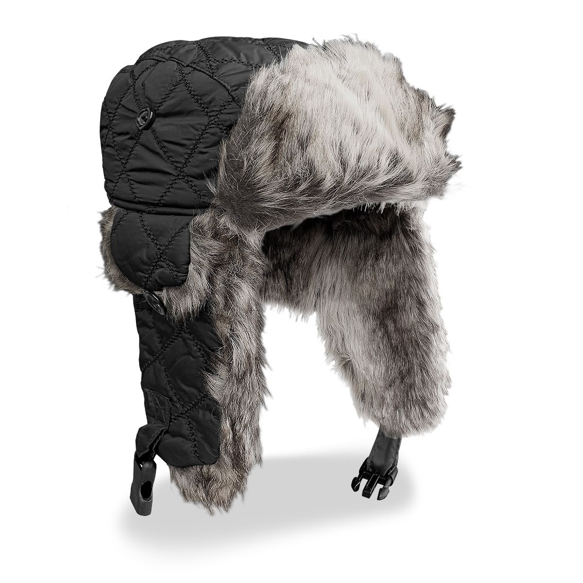 Wintermütze mit Kunstpelz