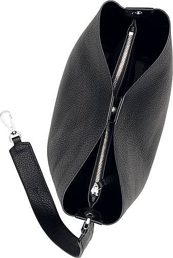 Marc O'Polo Hobo-Bag aus fein genarbtem Rindleder
