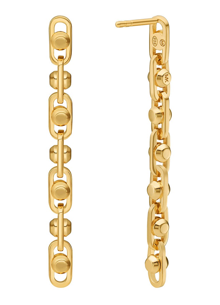 Επιχρυσωμένα σκουλαρίκια Michael Kors MKC171000710