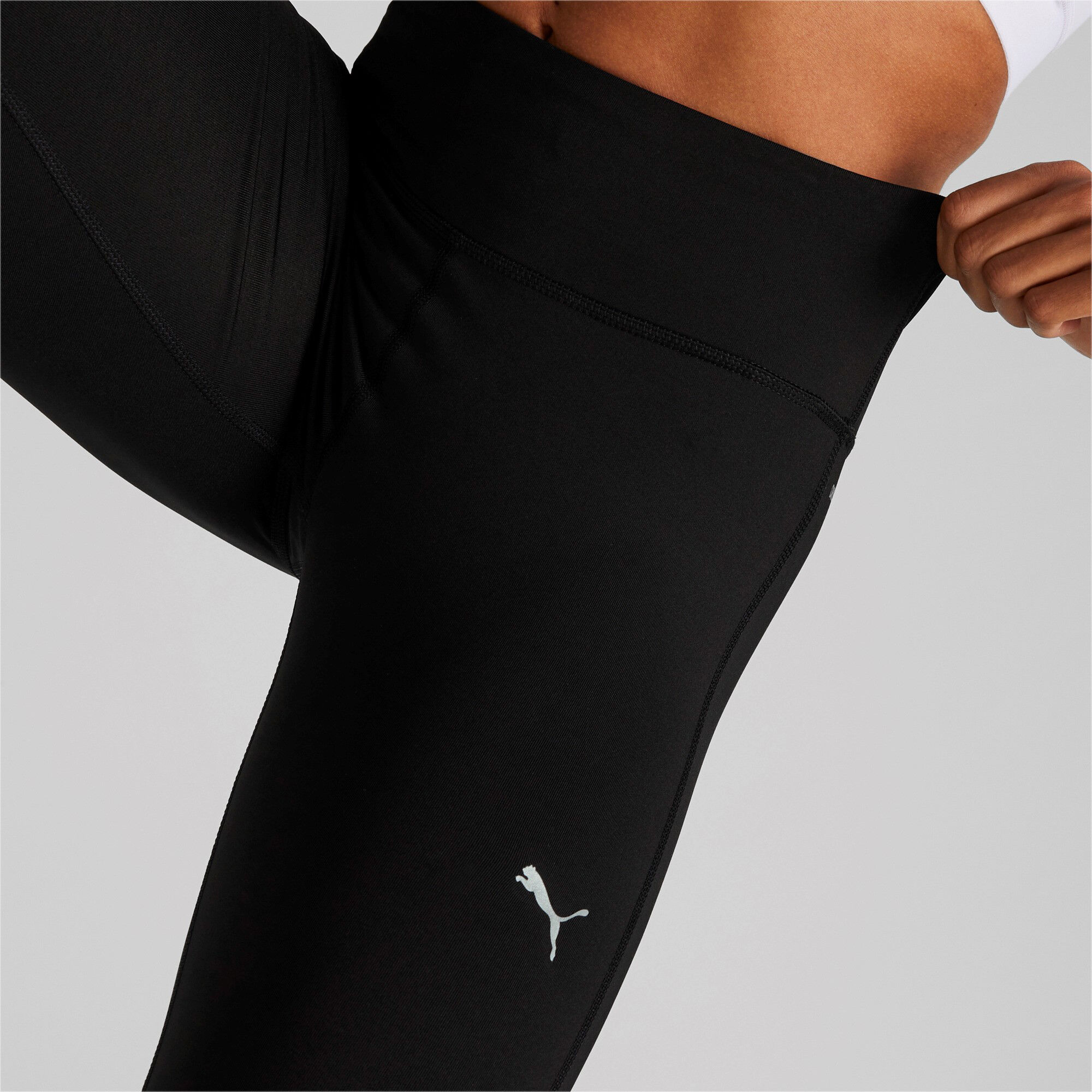 Run Favorite Regular Rise Long Tight Damen - Schwarz, Flieder