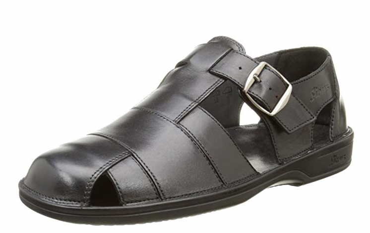 SIOUX Komfort Sandalen schwarz 30630